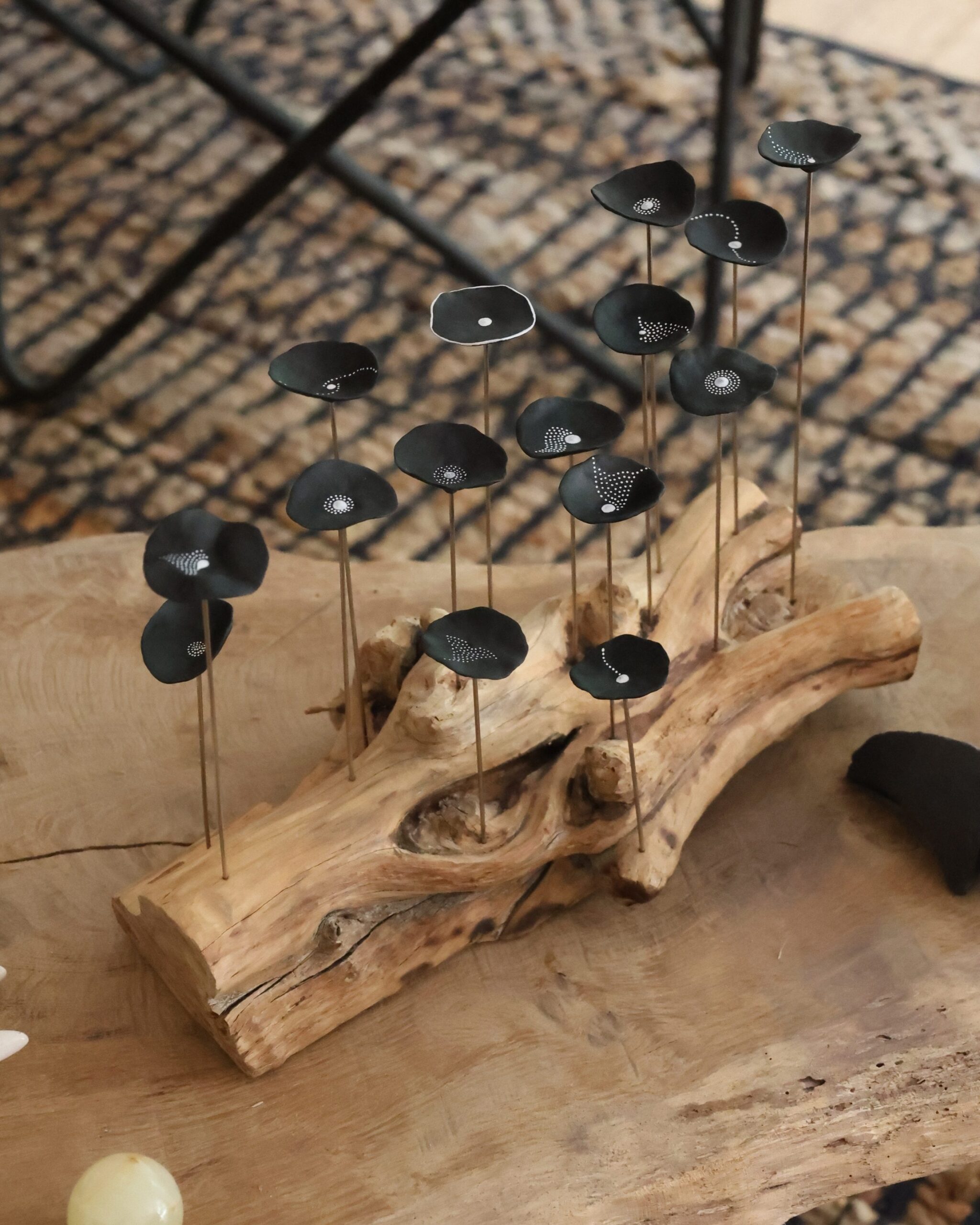 Bois sculpté N